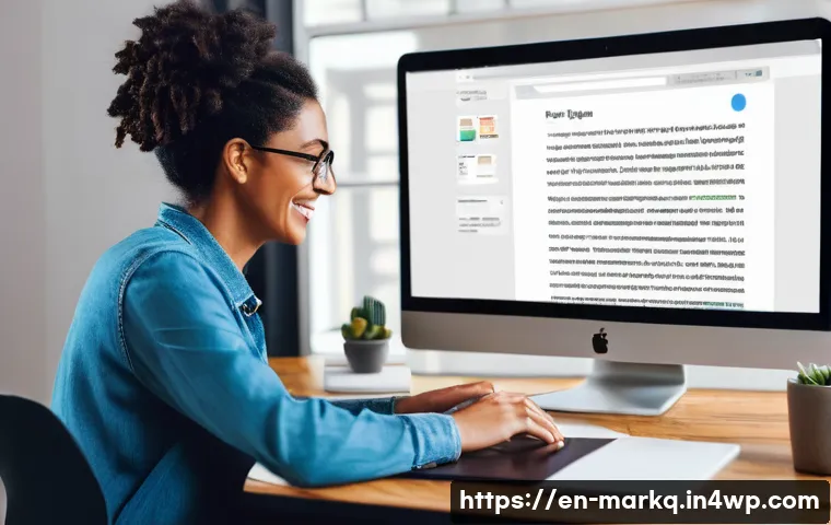 온사이트 SEO 최적화 방법 - **Prompt 1: "The Engaged Content Creator"**
A vibrant, medium shot of a person (any gender, mid-...